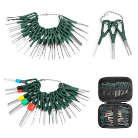 YMTWSRY Auspinnwerkzeug Kfz Set, 41 Stück Auto Entriegelungswerkzeug Auspinwerkzeug Terminal Entfernung Werkzeugsatz Kabel Stecker Ausbau Werkzeug für Die Meisten Steckverbinder