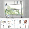 Shrivee Over The Sink Dish Drainer Drying Rack, Full Stainless