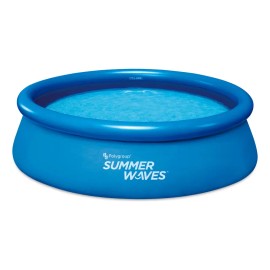 Alberca Inflable Grande Piscina Inflable 3981 Lt Armado Facil Alberca para niños y adultos Summer Waves Color Azul