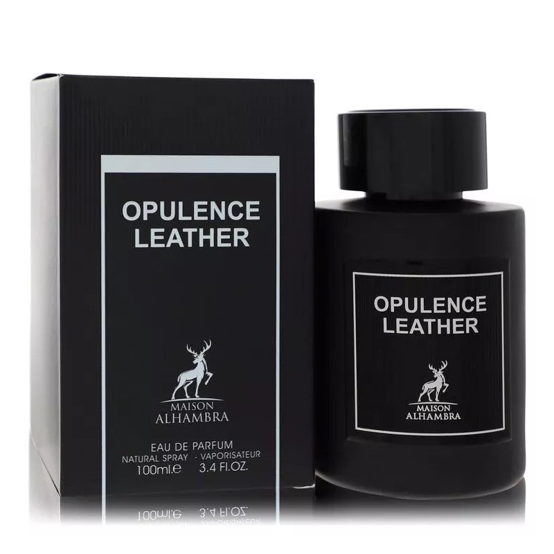 Maison Alhambra Opulence Leather Eau De Parfum Spray 3.4oz/100ml for
