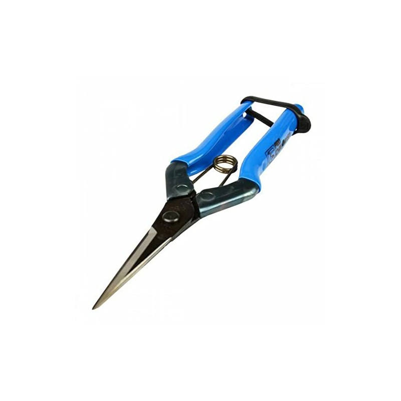 Chikamasa Hydroponic Long Bladed Pruning Scissors Spring Loaded Trimmers Scissors