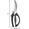 Heavy Duty Poultry Shears - Kitchen Scissors for Cutting Chicken,