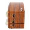 Wooden Radio, Handmade FM Retro Speaker, Portable Elderly Stereo AM
