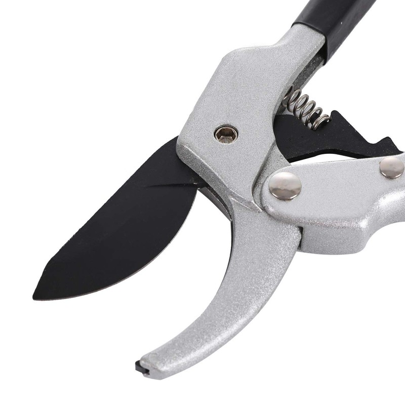 LINZI Secateurs, Professional Ratchet Anvil Pruning Shears 200mm with Extra