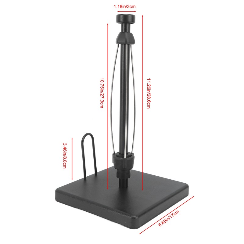 Paper Towel Holder with Damping Effect Stainless Steel Punch Free