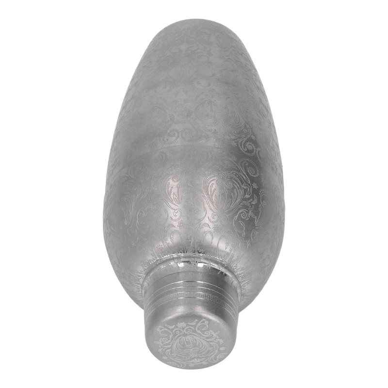 Cocktail Shaker 304 Stainless Steel High Strength Flower Carved Bartending