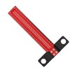 T Square Aluminum Alloy Carpenter Square Ruler Clear Scale Scriber