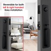 NEWBANG Heavy Duty Keyed Handleset for Entrance Door Lever in