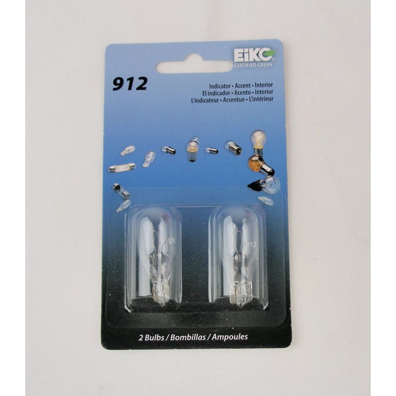 Eiko BOX OF 20 BULBS - Automotive Bulb Miniature Wedge