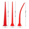 3PACK Caulking nozzle of sausage caulking gun, curved caulking nozzle