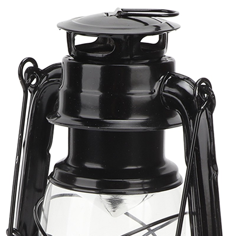 Vintage Camping Lantern 24h Battery Life USB Charging Detachable Lampshade