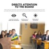 HAGOROMO Fulltouch Luminous Chalk 1 Box, Non-Toxic, Dustless [72 Pcs/Violet]