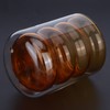 200ml DoubleLayer Glass Mug HeatResistant 3 Dimensional Spiral Cup for