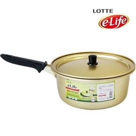 Loday Life nickel silver pot, single-serve pot, 20cm / 롯데이라이프  양은냄비 편수냄비 20cm