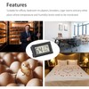 Mini Hygrometer Thermometer,INRIGOROUS 4 Pcs LCD Digital Temperature Humidity Meter