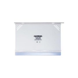 Carstens Replacement Vinyl Pockets with Rods for Kardex-Visitray Document Filing Systems, 8" x 5" (Pack of 10)