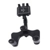 Car Rearview Mirror Phone Holder Adjustable 360 Degrees Rotation Multifunctional
