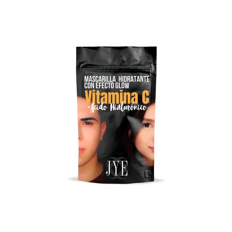Mascarilla Jye Efecto Glow Ac Hialuronico 50pza Espectacular