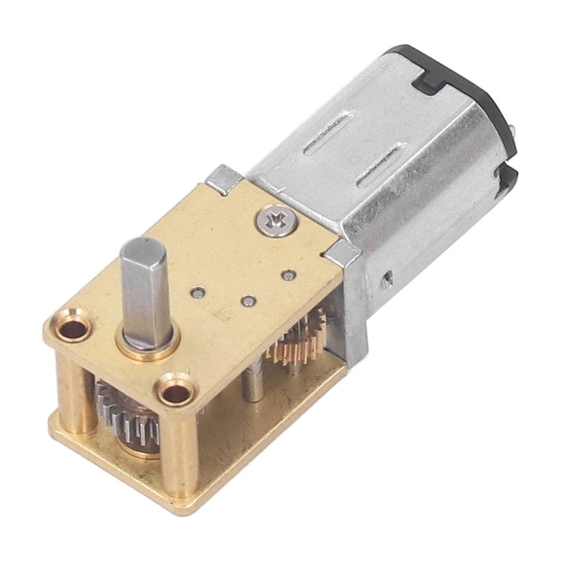 Gear Motor DC 6V Single Shaft Turbo Worm Motor Speed
