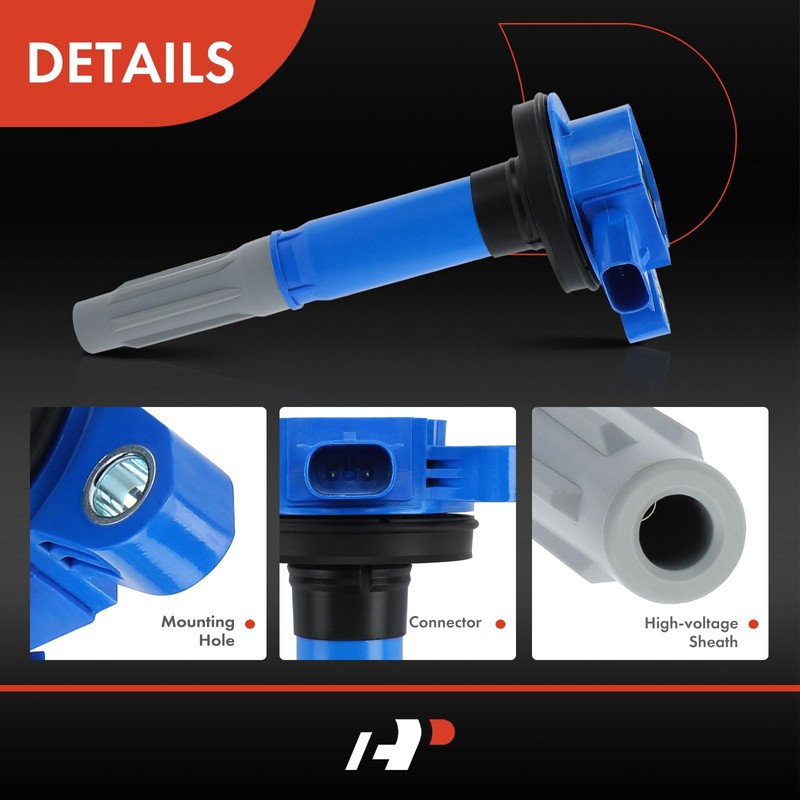 A-Premium Engine Ignition Coil Pack Compatible with Ford F-150 F150