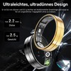 2025 Neuer ultradünner Smart-Ring, überwacht 24/7 Herzfrequenz, SpO2, Schlaf, Körpertemperatur