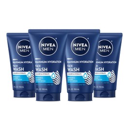 NIVEA MEN Original Protective Face Lotion, SPF 15, 2.5 oz Tube (Pack of 4)