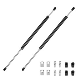 Dekalaii 24 in 150Lb/668N Gas Struts Spring Shocks Lift Support for Heavy-Duty Floor Hatch Murphy Bed Truck Tonneau Cover RV Bed Large Outdoor TV Cabinet (Super Strong) Set of 2