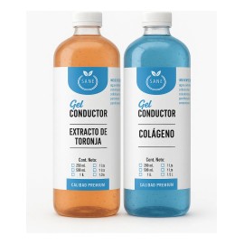 Gel Facial Aparatología Cosmética Colágeno Y Toronja 1lt C/u Todo Tipo De Piel Día/noche