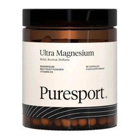 Puresport Puresport Ultra Magnesium Performance Nootropic (90 Capsules) | Supports Recovery & Sleep | Boosts Cardiovascular Health | Maintains Electrolyte Balance | Reduces Fatigue | Informed Sport Certified