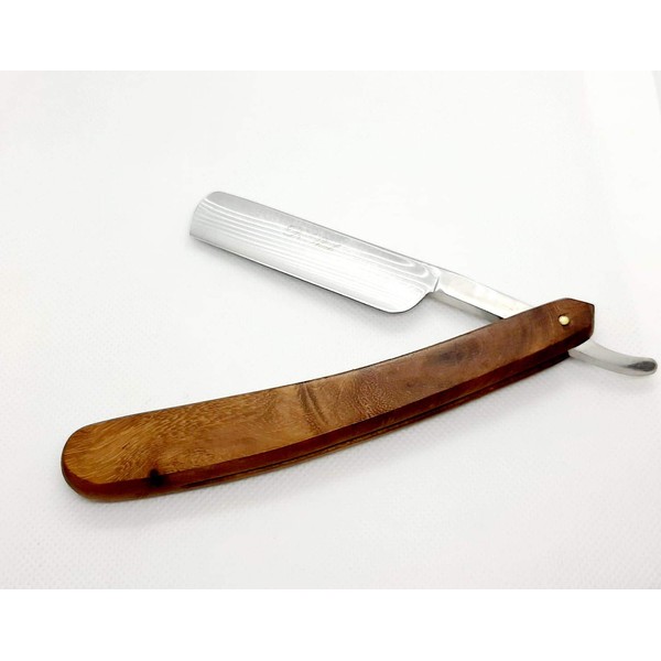Professional Razor Shaving 2 Colours Wooden Handle Hairdresser Rust Free