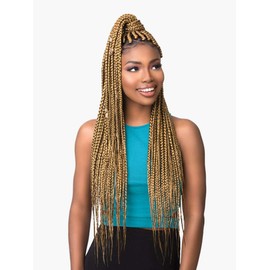 Sensationnel X-Pression 100% Kanekalon Crochet Braid - 2X RUWA Pre-Stretched 30" (6 Pack, 1B)
