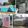 Tentproinc RV Awning Side Sun Shade 9'X7' (Gray) Mesh Screen