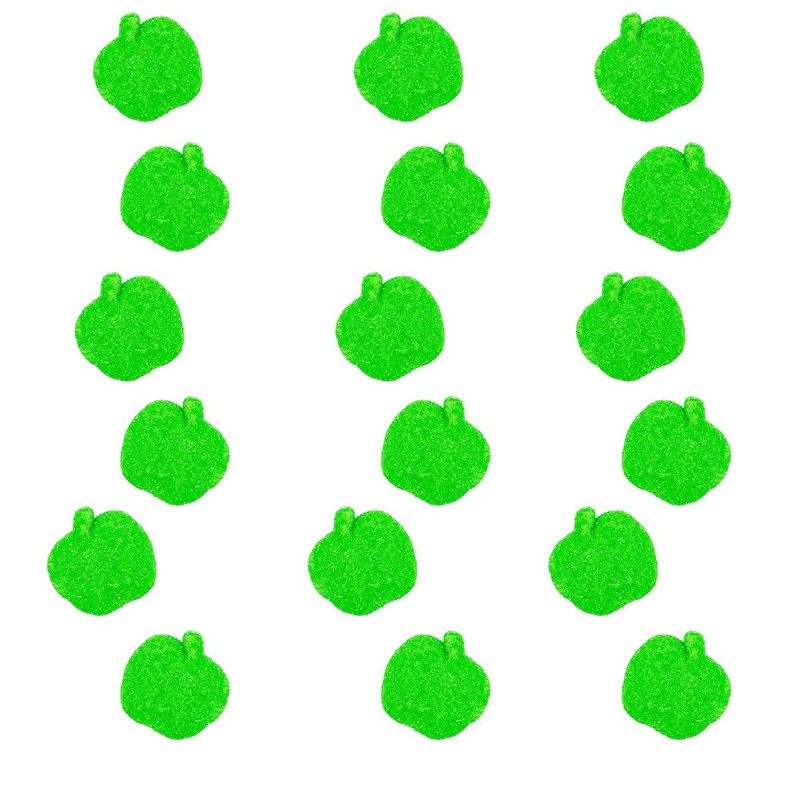 Fruidles Frosted Sour Green Apples Gummi Candy, Delicious Sugar Coated