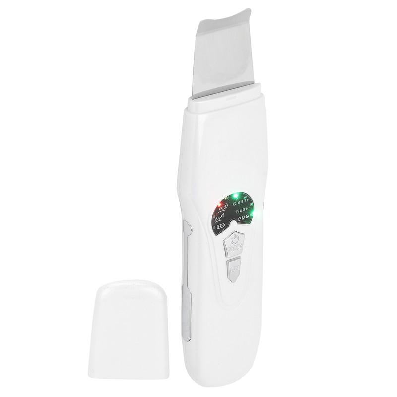 Facial Skin Scraper Ultrasonic Skin Scrubber Spatula 2 Gears Vibration