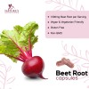 Beet Root Capsules Extra Strength 1300mg Beetroot Powder Extract