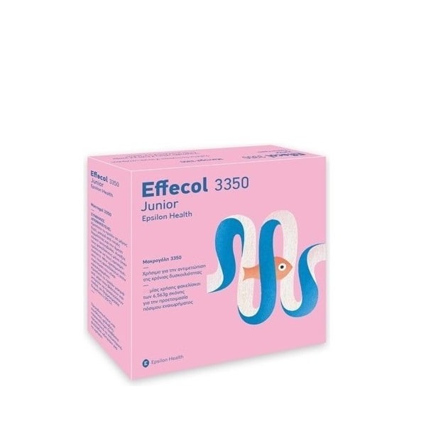Epsilon Health Effecol Junior 3350 12 Disposable Sachets of 6563
