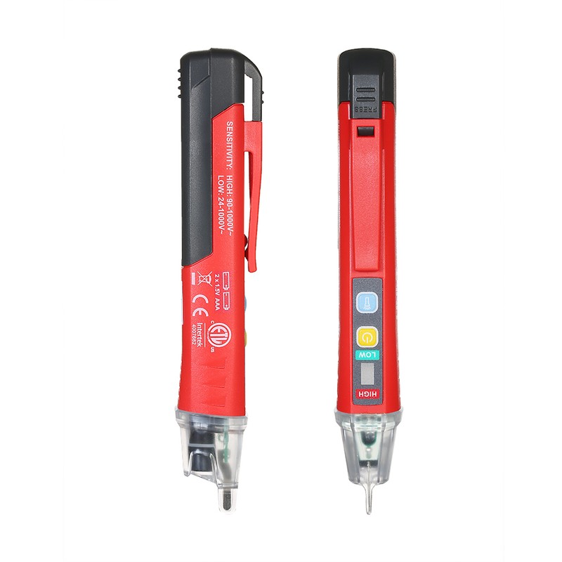 UNI-T Portable Non-contact AC Voltage Tester Pen Shaped V～Alert Detector