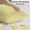R&Z Plain Dyed Luxury Polycotton Housewife New 2 x Pillow