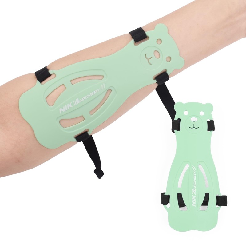 Archery Arm Guard Protector Arm Adjustable Protective 2-Strap for Youth
