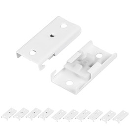 Sliding Garage Door Screen 2 Car with Track Closure- Track Fixing Clip -10pack