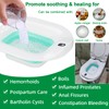 YYYSITZ Electric Sitz Bath, Sitz Bath for Hemorrhoids, Sitz Bath