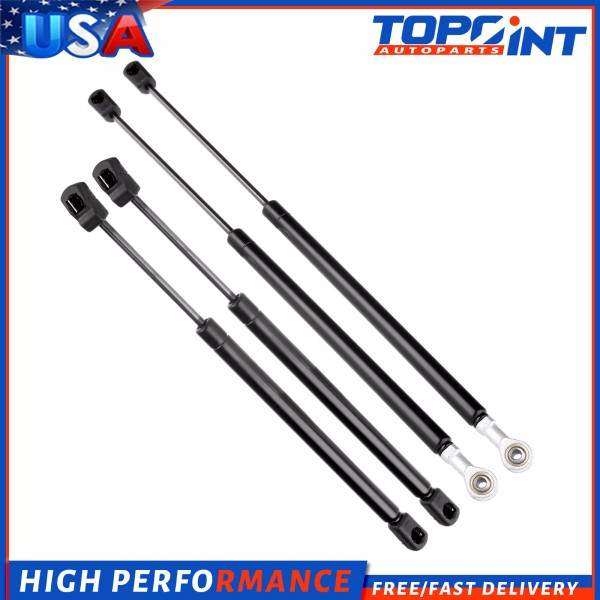 topoint-autoparts 4pc For 97-02 Ford Expedition 2 Hood & 2