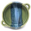 Mosquito Mud Pottery Brie Baker, Green