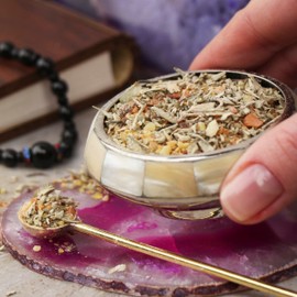 NKlaus 100g Pan balsamic incense benzoin patchouli leaf violin resin 1486