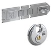 BASI Safety Hasp with Stainless Steel Round Shackle Lock 2