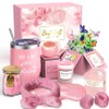 Regalos de Cumpleaños para Mujeres, 12pcs Canasta de Spa Relajante