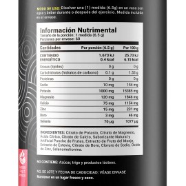 Electrolitos De 60 Servicios. Electrolytes Blend. B Life. Sabor Fruit punch