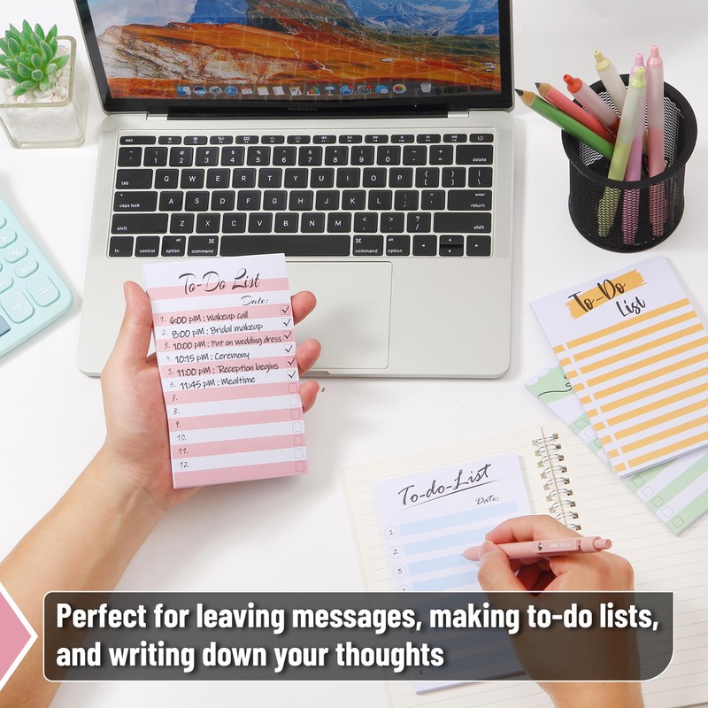 Mr. Pen- to Do List Sticky Notes, 4” x 6”,