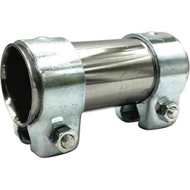 Stainless Steel Exhaust Clamp Pipe Joint Bolts Band Flanges Clamp Ø 45mm x 125mm