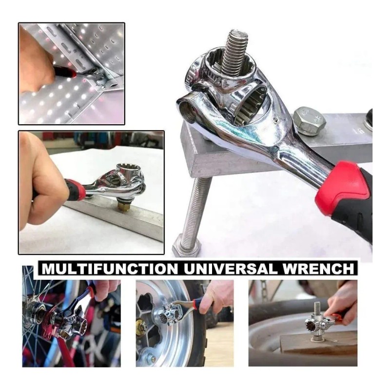 Llave Multifuncional 52 En 1 Llave De Plomero Universal
